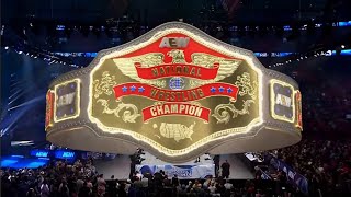 All Of AEW National Championship in PPV Match Card Compilation 2025-2026