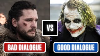 Bad Dialogue vs Good Dialogue ROUND 2 (Writing Advice)