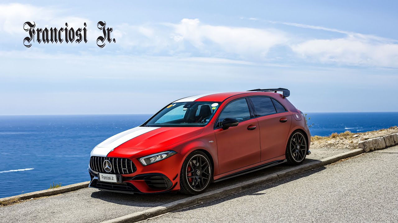 DRIVING MY MERCEDES-BENZ AMG A45 S 4MATIC+ 2020 THROUGH FRANCE