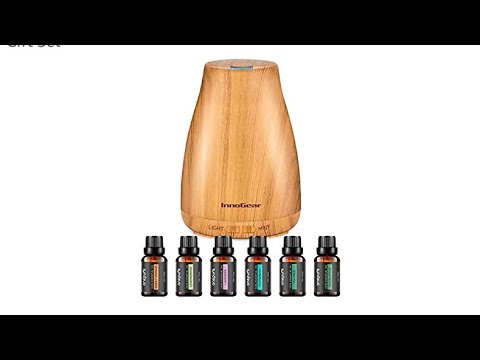 InnoGear Upgraded Version Essential Oil Diffuser With Oils UNBOXING