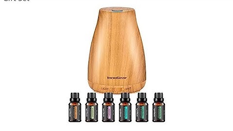 InnoGear Upgraded Version Essential Oil Diffuser With Oils UNBOXING