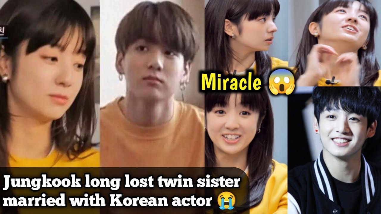 Jungkook long lost sister married with Korean actor 😭😭 || Korean actor