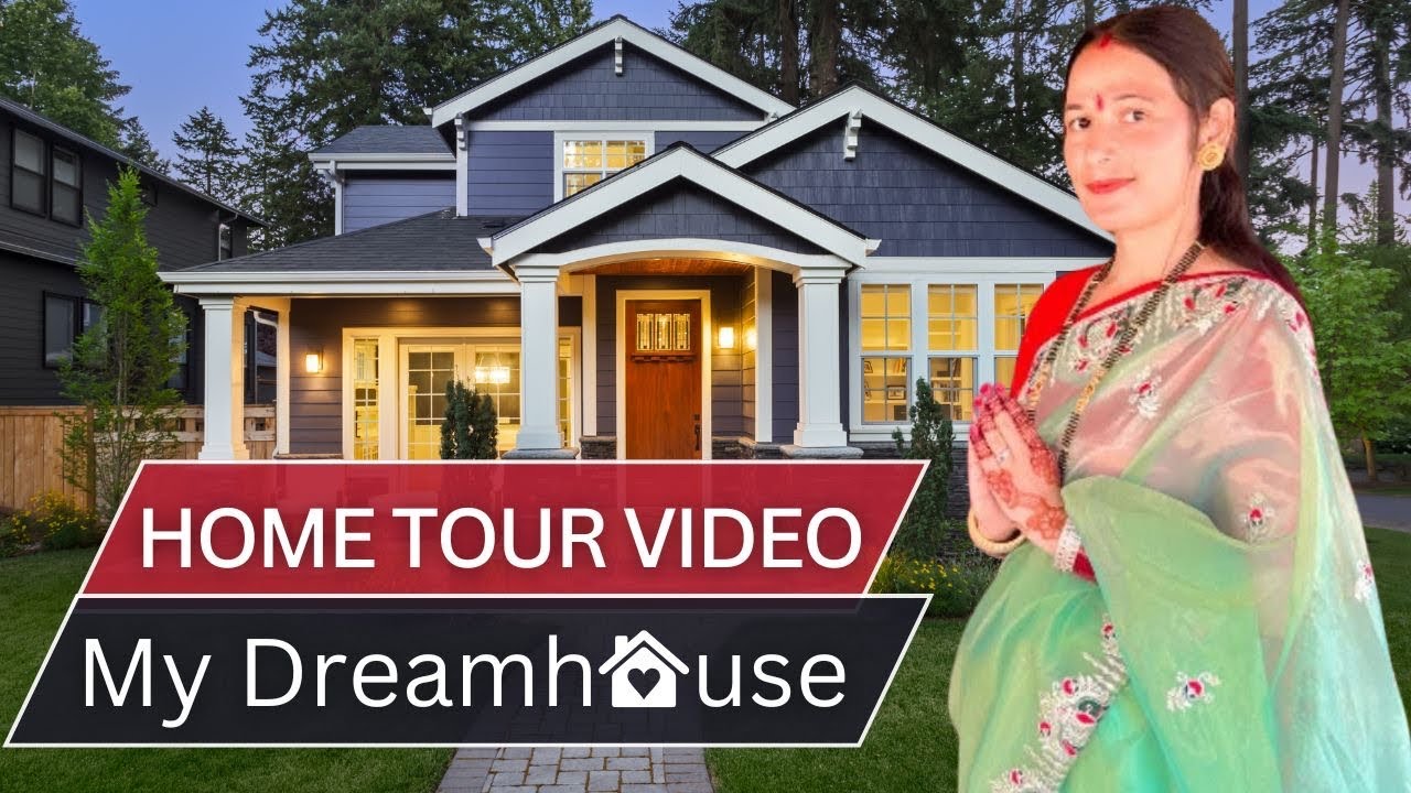 हमारे घर का होम टूर 🥰(पहाड़ो मैं कैसे बनाये जाते है घर 🤔)