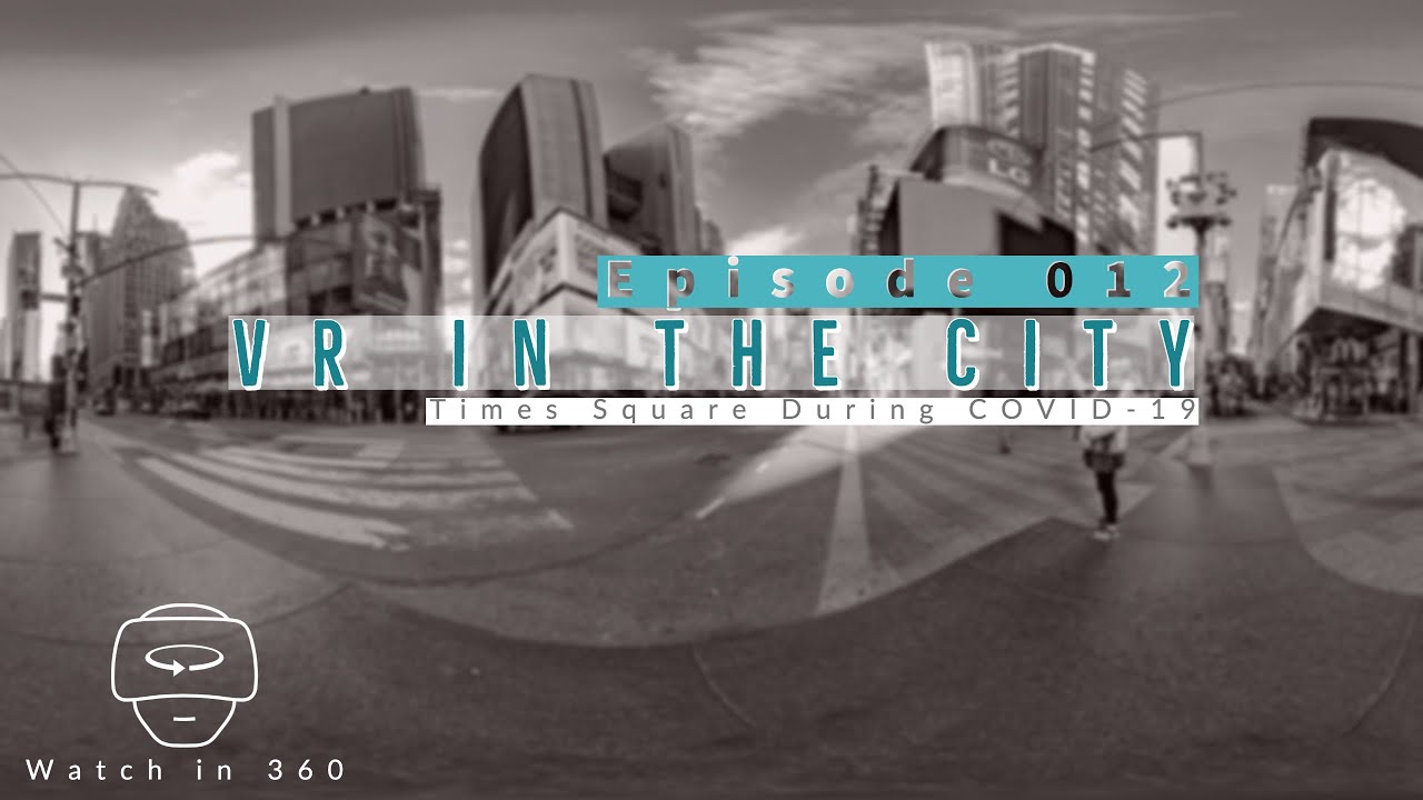 VR in the City Times Square in Virtual Reality New York City Virtual