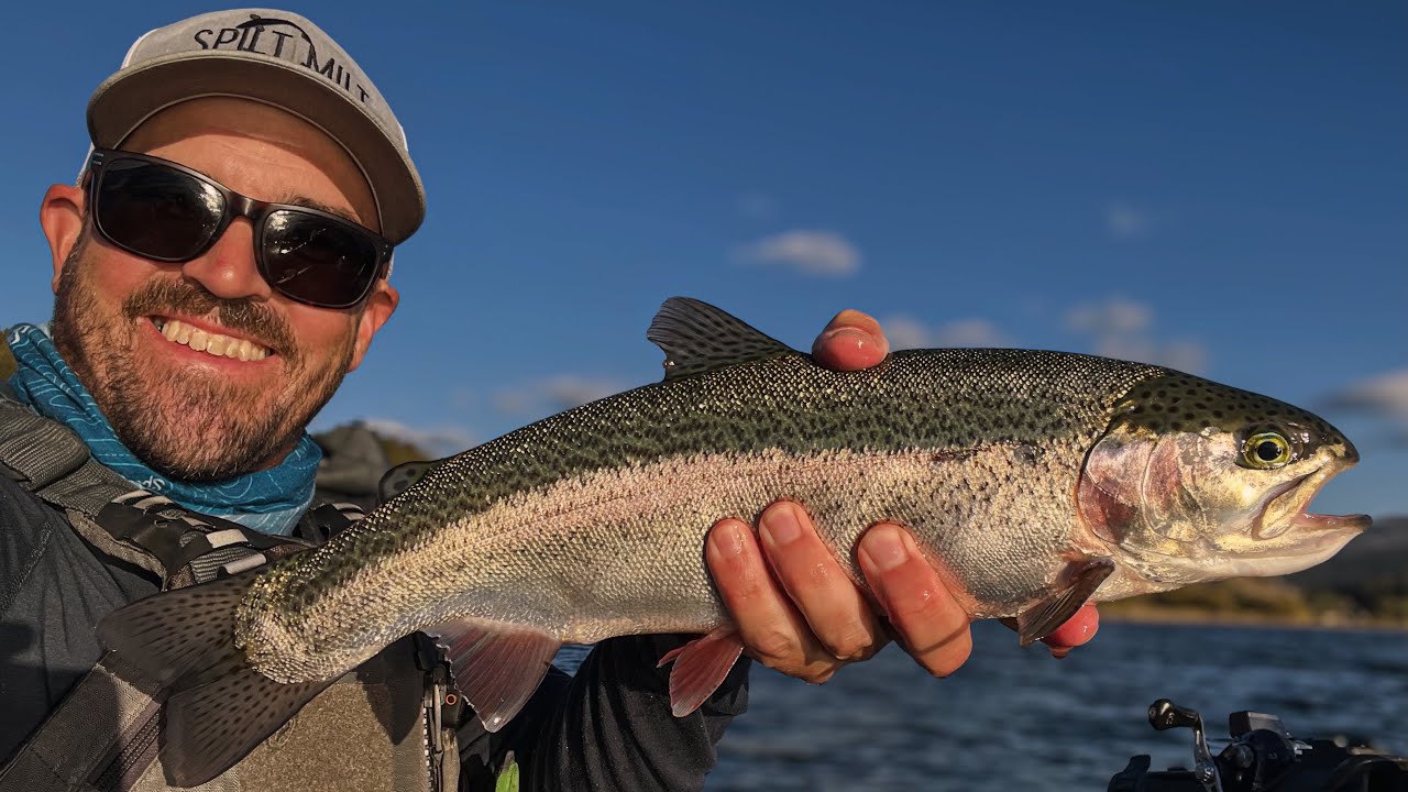 Блесны для ловли радужной форели на озере Джорджтаун