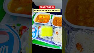 Best food in Srinagar Vande Bharat #train #kashmirexpress