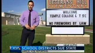 School districts file lawsuit against the State