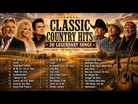 30 Greatest 70s 80s 90s Country Songs Of All Time » Classic Country Songs That Bring Back Memories