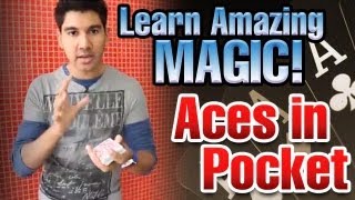 Free Magic Tricks Learn Amazing Magic Aces In Pocket