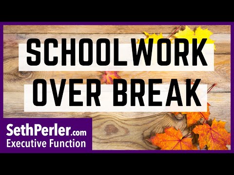How To Get Homework DONE over Thanksgiving Break