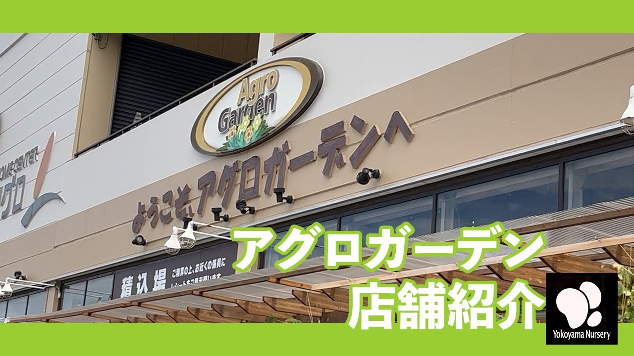 アグロガーデン 店舗のご紹介 ◇横山園芸 公式◇ - YouTube