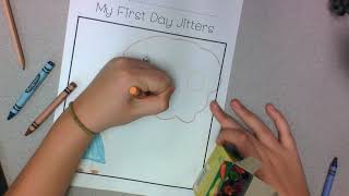 My First Day Jitters activity directions