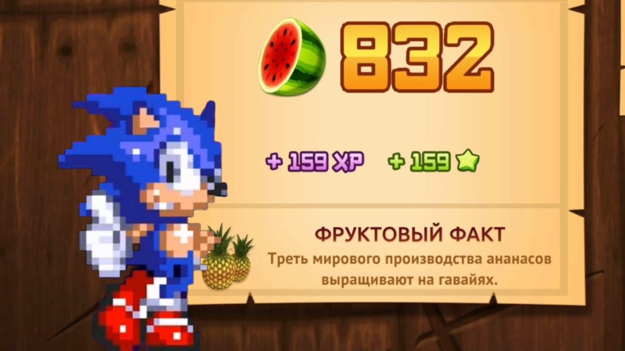 Fruit Ninja, New Record 832