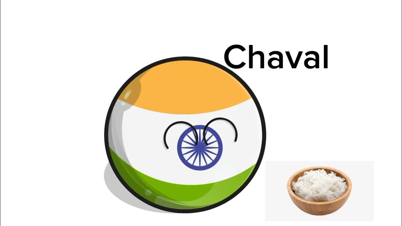 Rice In Different Languages countryballs YouTube
