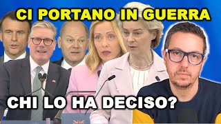 STARMER, SCHOLZ E VON DER LEYEN, chi comanda i politici che decidono per noi?