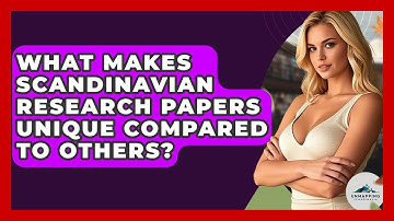What Makes Scandinavian Research Papers Unique Compared to Others? - Unmapping Scandinavia