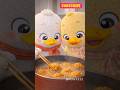 Watch these talented ducks nail fried chicken every time #satisfying #animation #food