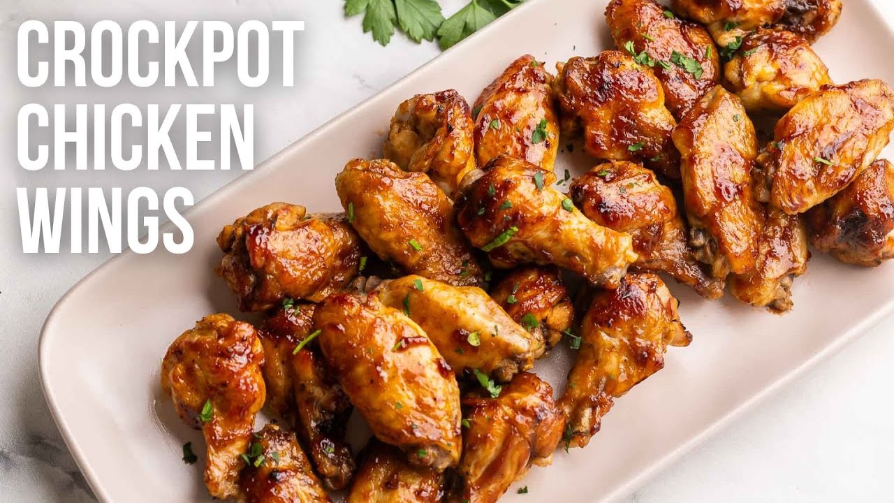 Crockpot Chicken Wings l The Recipe Rebel - YouTube