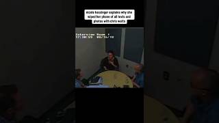 Nicole Kessinger explains why she deleted her texts with Chris Watts. #chriswatts #nicolekessinger