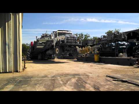 Knight contracting , wheelie, heavy haul, oh shit