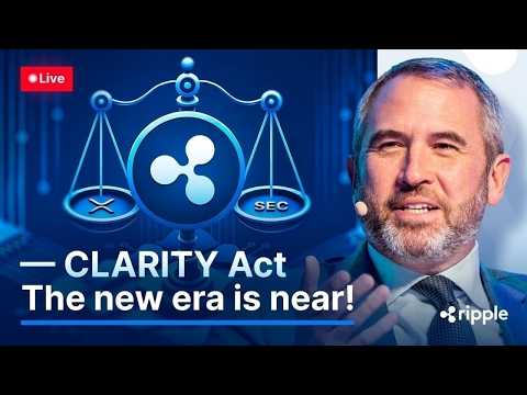 LIVE: Brad Garlinghouse on CLARITY Act — Impact on XRP, Ripple & U.S. ...