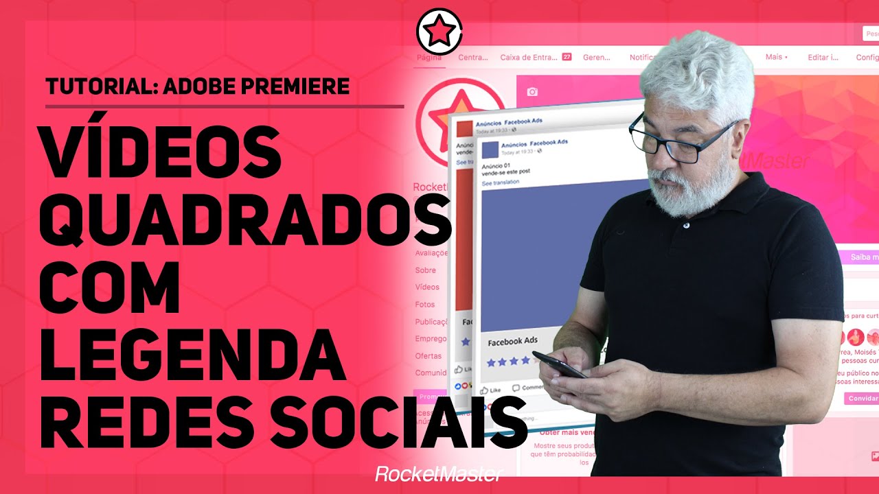 Fazer Vídeos Quadrados e Legendas [INSTAGRAM E FACEBOOK