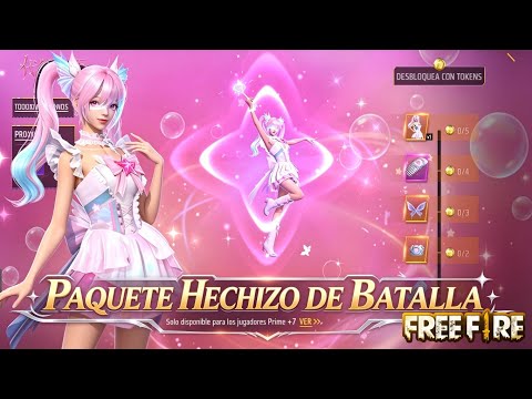😱 COMO SACAR EL PAQUETE HECHIZO DE BATALLA EN TORRE DE TOKENS EN FREE FIRE 😱 #freefire 