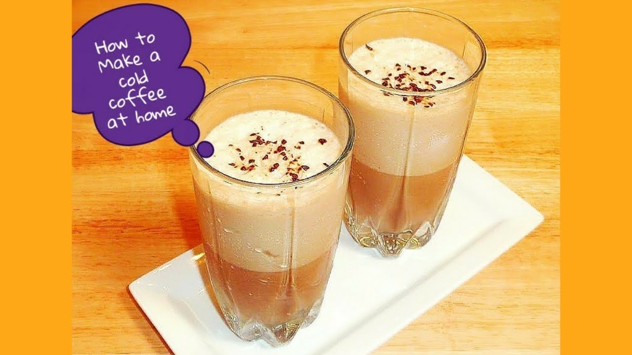How to make a CCD style cold Coffee at home easily/When DD cooks - YouTube