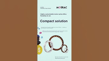 U Series the lightest, quietest, and smallest brushless frameless motors in its class. Discover now!