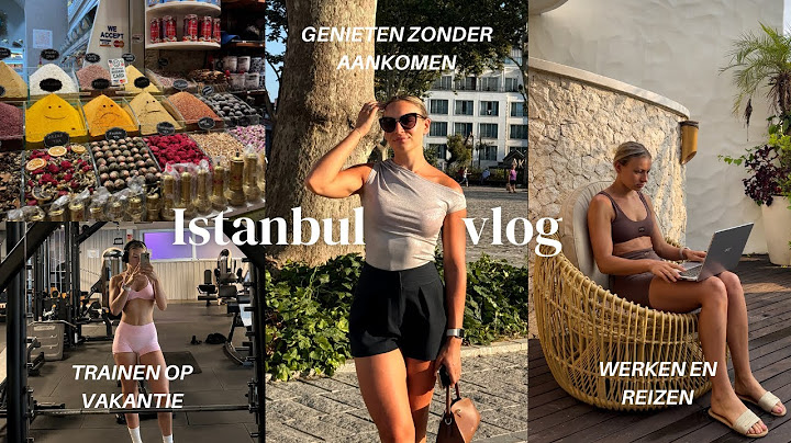 Reizen & werk combineren, top 100 koffiebar, eten bij Nusr- et & in shape blijven