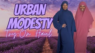 Urban Modest Tryon Haul   Modest Clothing Haul  Hijabi Outfits 