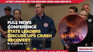 Full press conference: Kentucky officials give updates after deadly UPS plane crash in Louisville