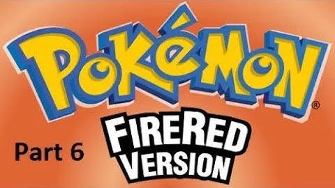 Pokémon Firered part 6 - Fossils!!!!!