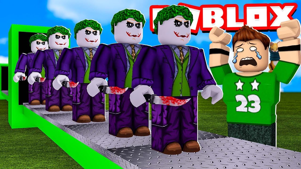 Mi PROPIA FABRICA del JOKER (GUASON) en ROBLOX !! YouTube