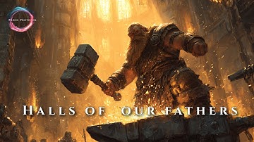 Halls of our Fathers – Epic Dwarven Rock Song | Fantasy Metal Anthem [Lyrics]