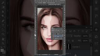 Face lights effect Photoshop design | Face light retouching | Face light effect editing photo