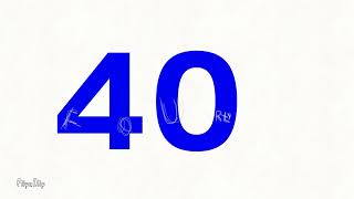 My countdown 40 -31