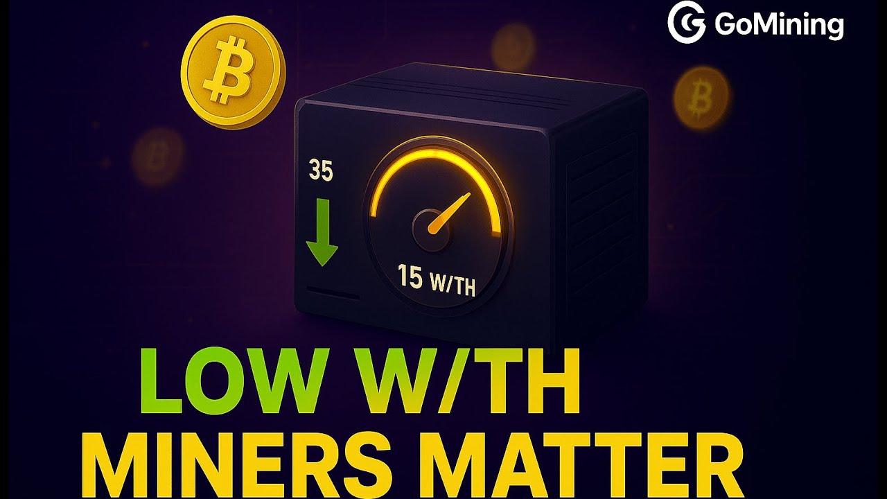 | GoMining | Miner Efficiency And Why You Should Lower It