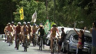 Nimbin World Naked Bike Ride 2014