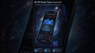 MathCanvas 3D graphs #maths #calculator #calculus #graph #3D graphs