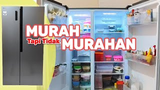 REVIEW LEMARI ES LG SIDE BY SIDE GCFB507PQAM, MEWAH, CANGGIH, SUPER LEGA DAN HARGANYA TERJANGKAU
