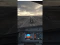 Airbus A321 landing into CYVR #msfs2020 #fenixa321 #microsoftflightsimulator #shorts