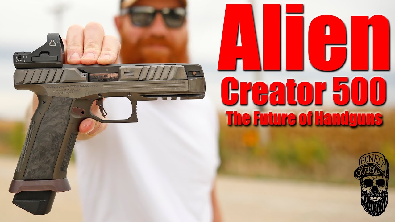 New Laugo Arms Alien Creator: The Future of Handguns First Shots - YouTube