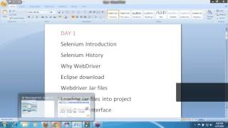 Selenium webdriver demo