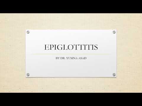 EPIGLOTTITIS- AMC CLINICAL EXAM