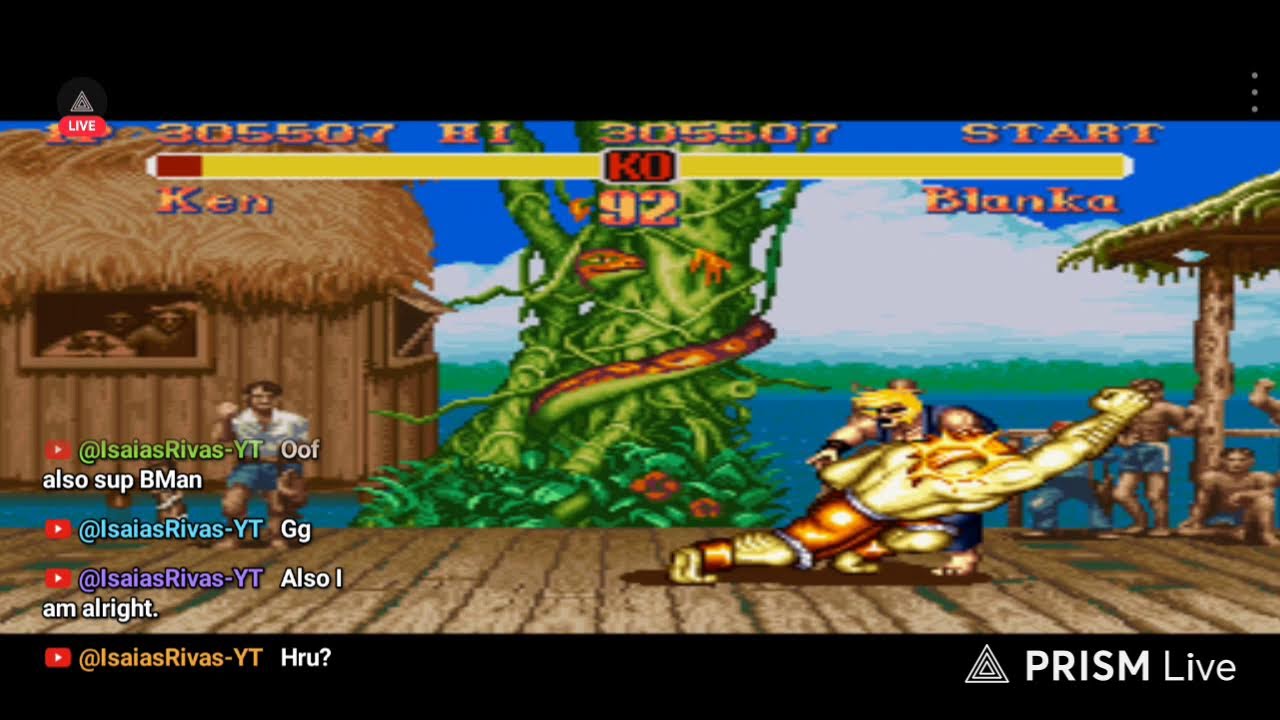 RETRO  STREAM! Playing Super Street Figher 2 The New Challengers SNES Restart