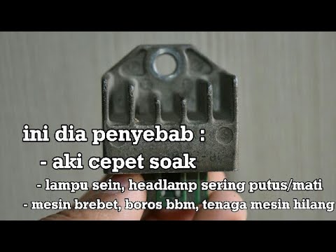 penyebab aki motor tidak mau mengisi, penyebab aki motor drop, oke sobat kuku ireng di manapun anda . 