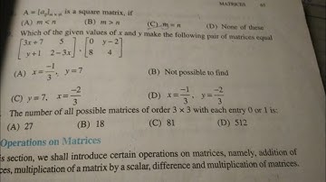 Class 12 maths chapter 3.1 questions no 5 to 10 solutions