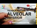 💉TÉCNICA ANESTESIA DENTAL SIMULACIÓN👅Partes de la Jeringa