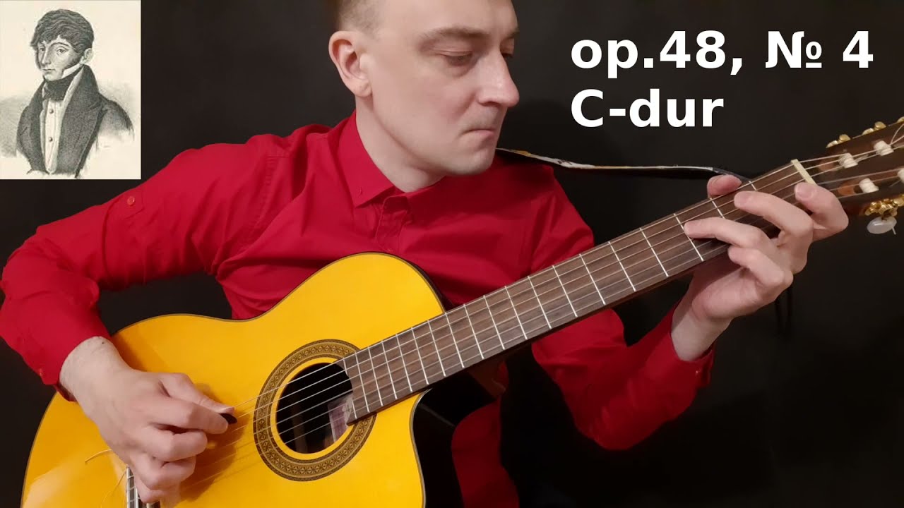 М.Джулиани - Этюд До-мажор, op.48, № 4 (с октавером и компрессором)